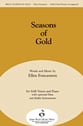 Seasons of Gold SAB choral sheet music cover